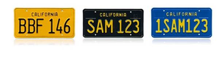 Illustration for article titled California to offer 'legacy license plates'
